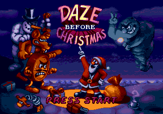 Заставка игры Daze Before Christmas